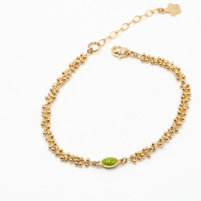 Bracelet doré à l'or fin